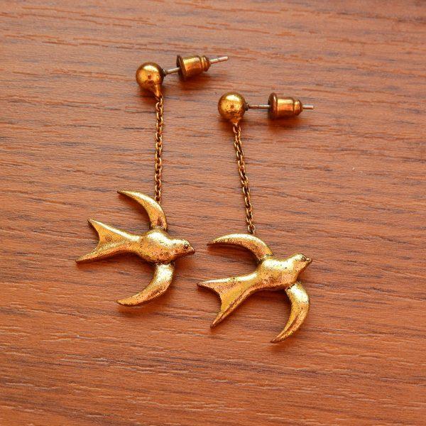 Boucles d'oreilles oiseaux