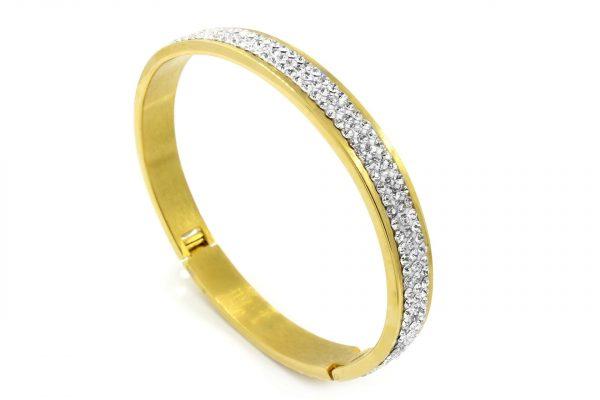 Bracelet or strass